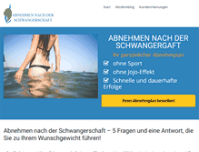 Tablet Screenshot of abnehmen-infos-4u.com